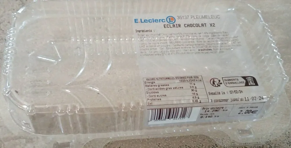 ECLAIR CHOCOLAT