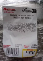 Saucisses aux herbes