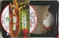 Galette fromage de chèvre et tomates à la provençale