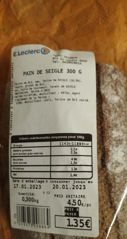 Pain de seigle