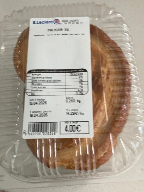 Palmiers x4
