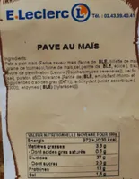 Pave de maïs