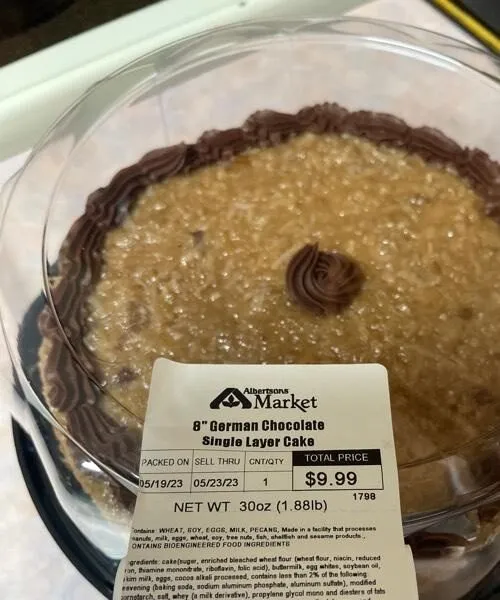 German Chocolate Cake