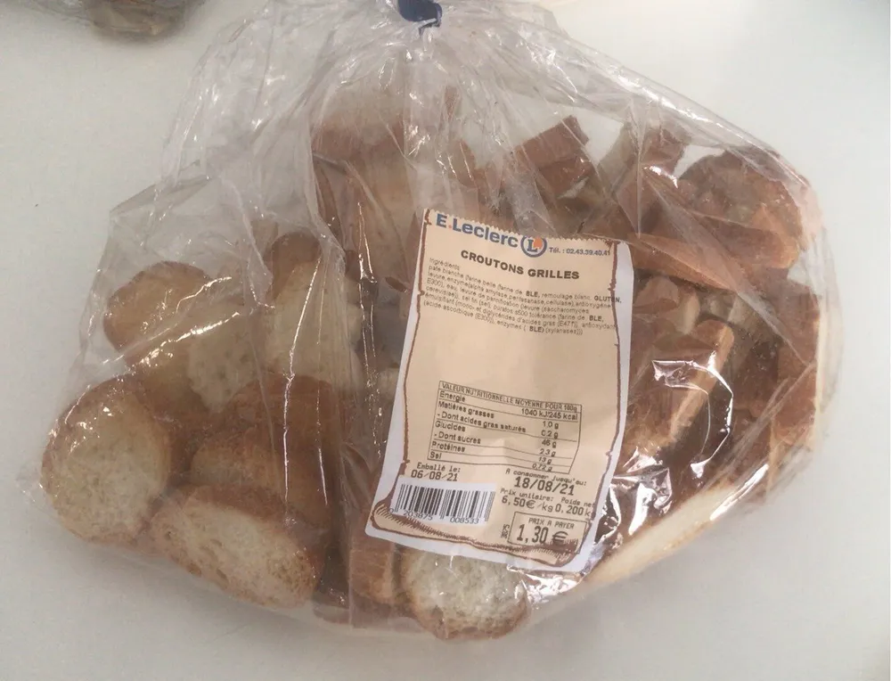 Croutons grillés