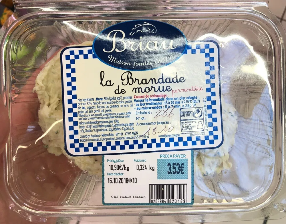 La brandade de morue