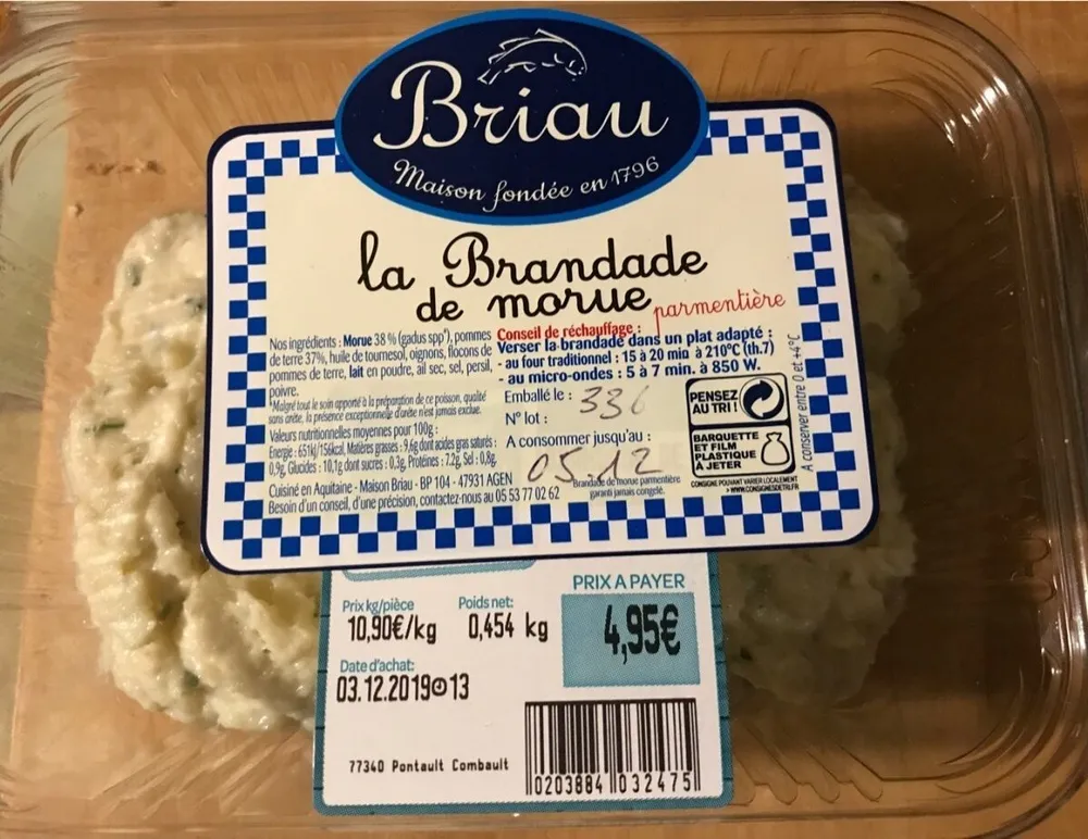 La Brandade de morue