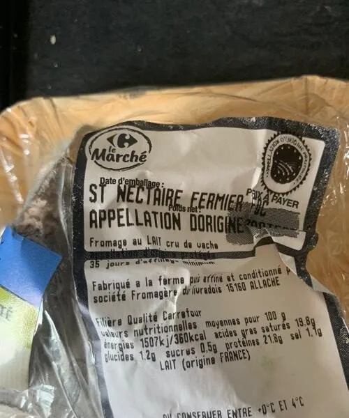Saint Nectaire Fermier