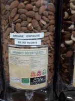 Amandes décortiquées bio