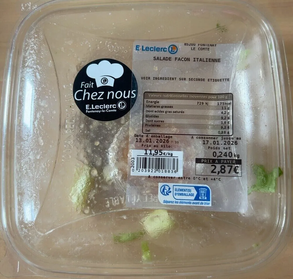 Salade façon Italienne