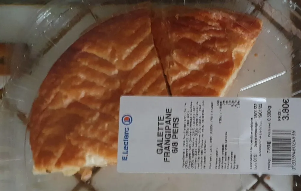 Galette frangipane