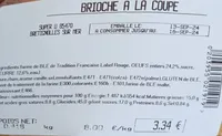 Brioche à la coupe