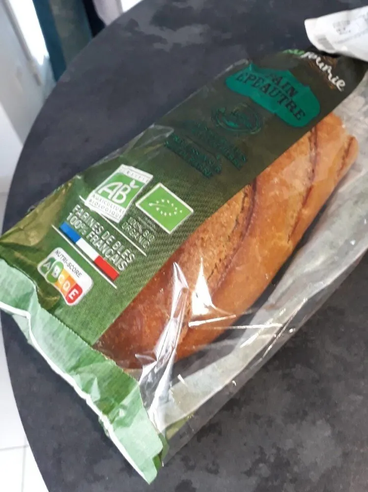 Pain d'épeautre biologique