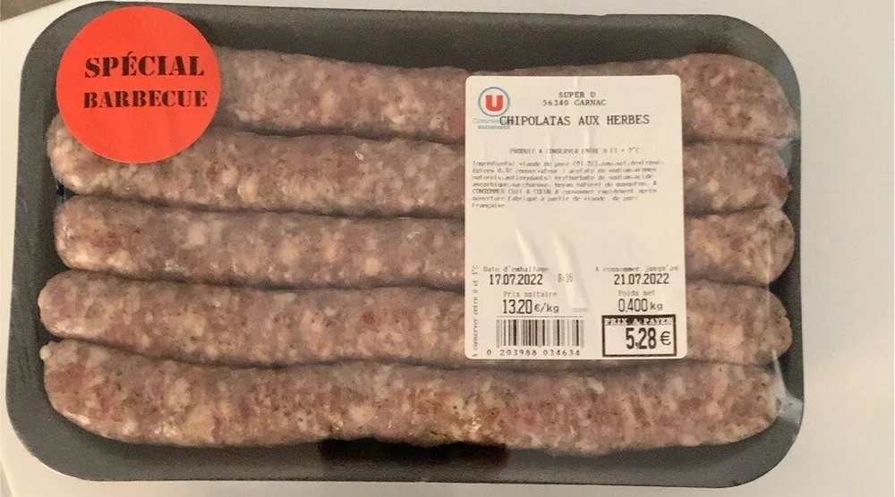 Chipolatas aux herbes