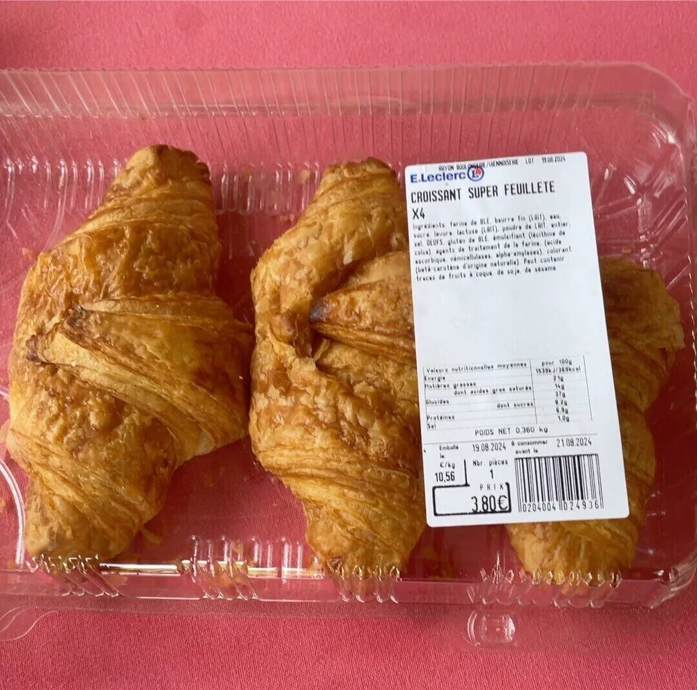 Croissant super feuilleté