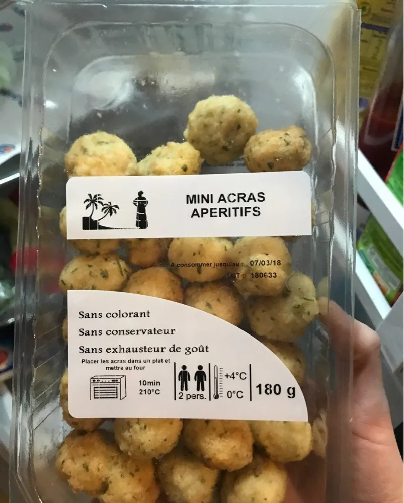 Mini acras apéritif