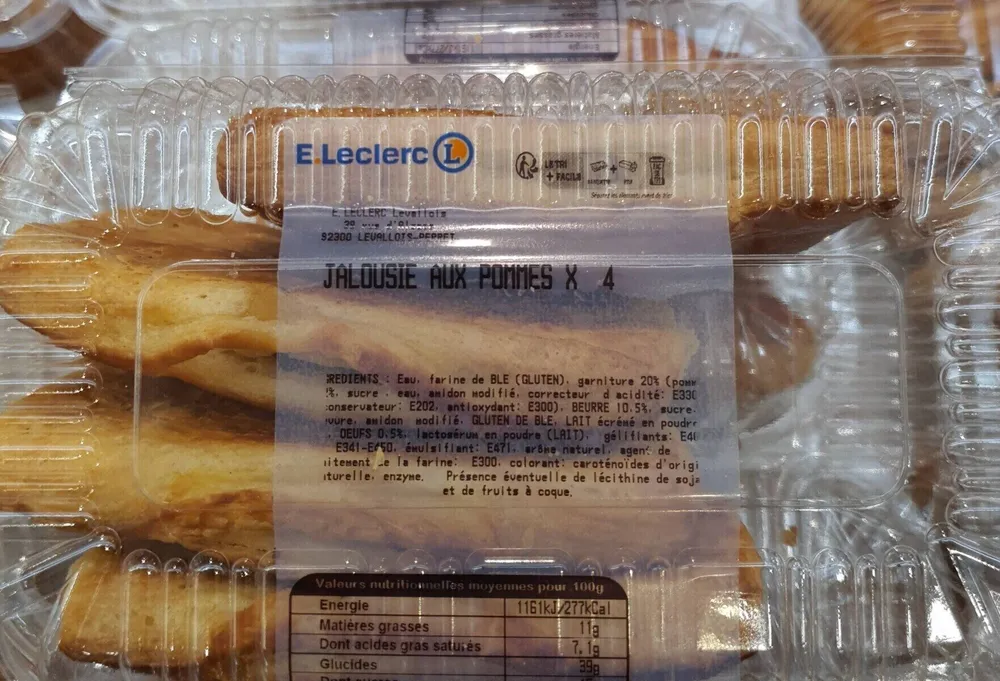Jalousie aux pommes X4