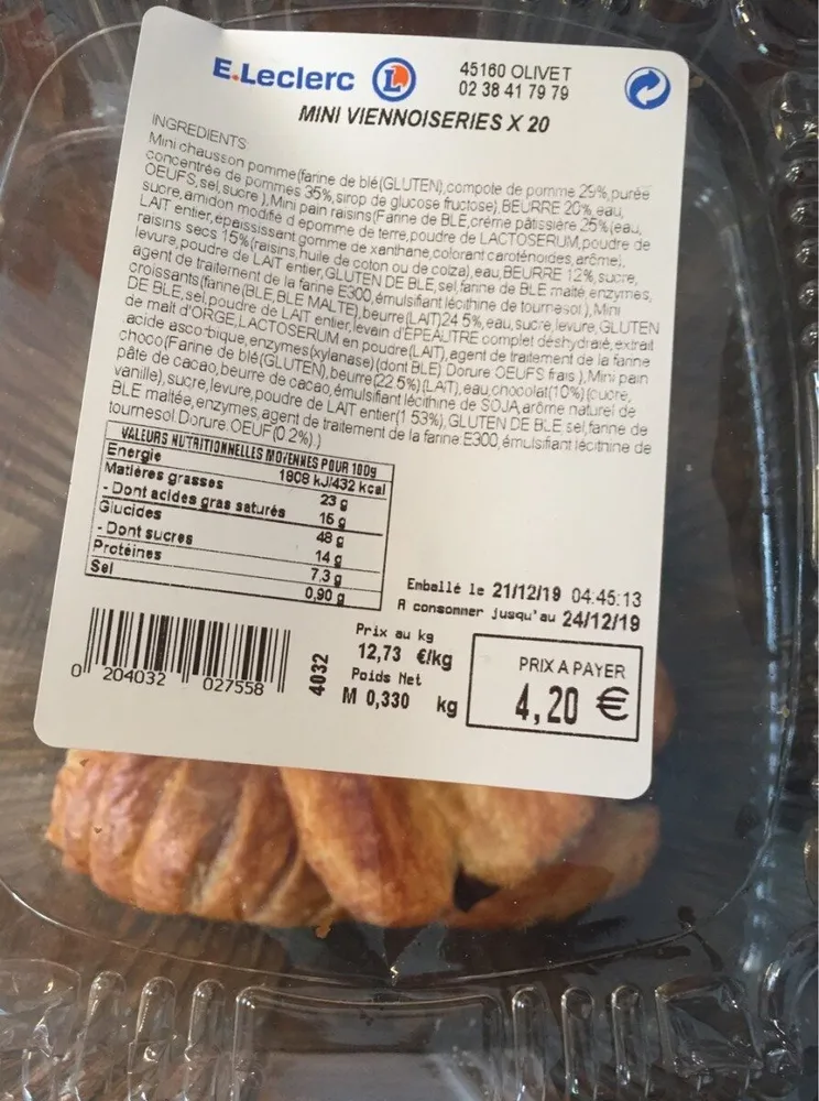 Mini viennoiseries