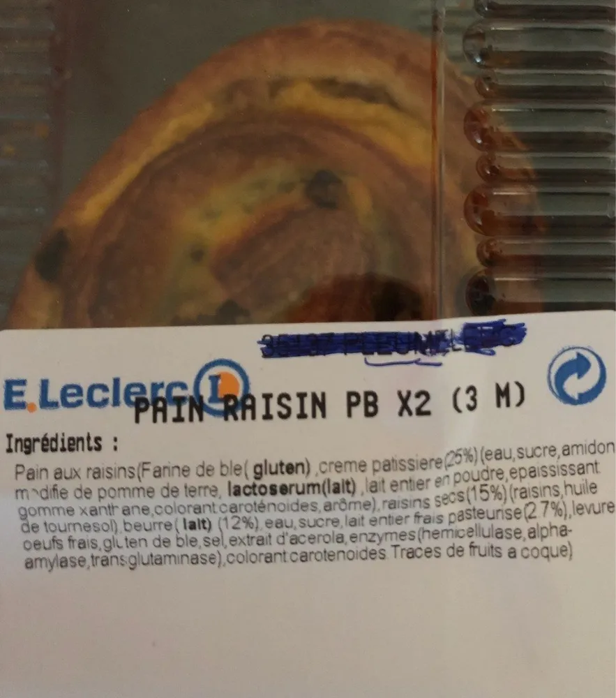 Pains aux raisins