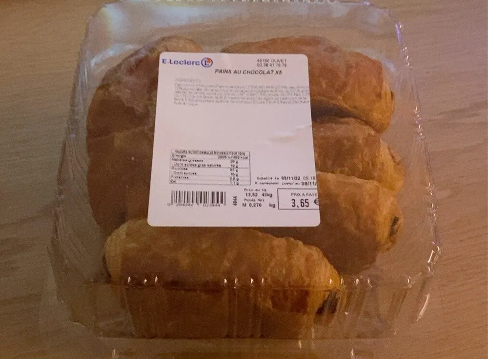Pains au chocolat x5