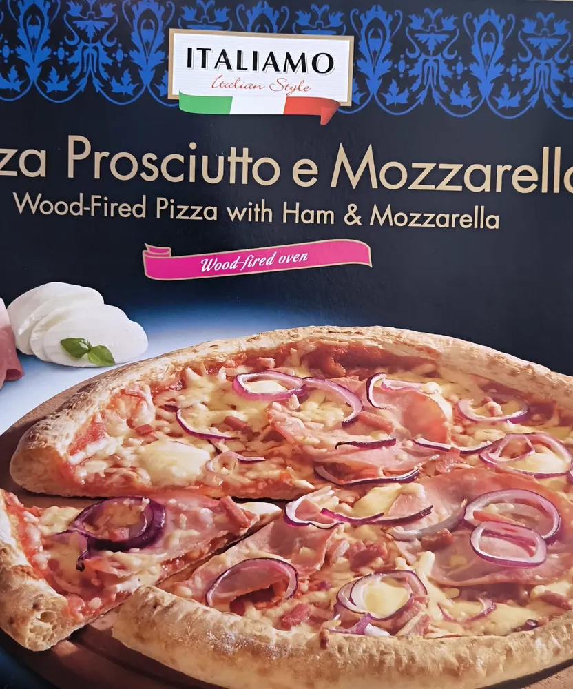 Pizza Prosciutto e Mozzarella