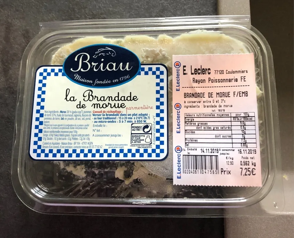 Brandade de morue