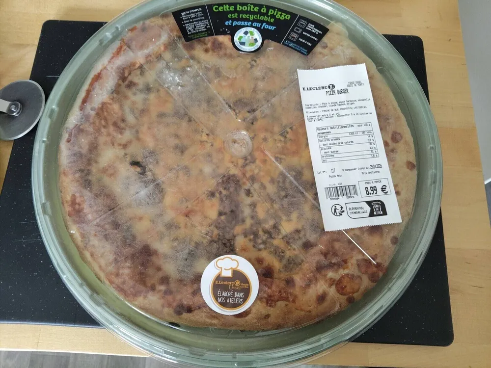 Pizza burger
