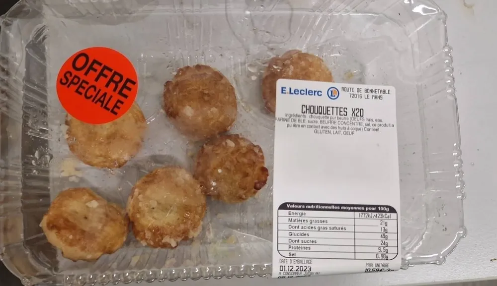 Chouquettes x20