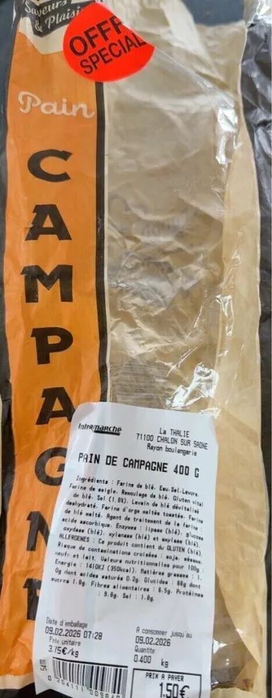 Pain De Campagne