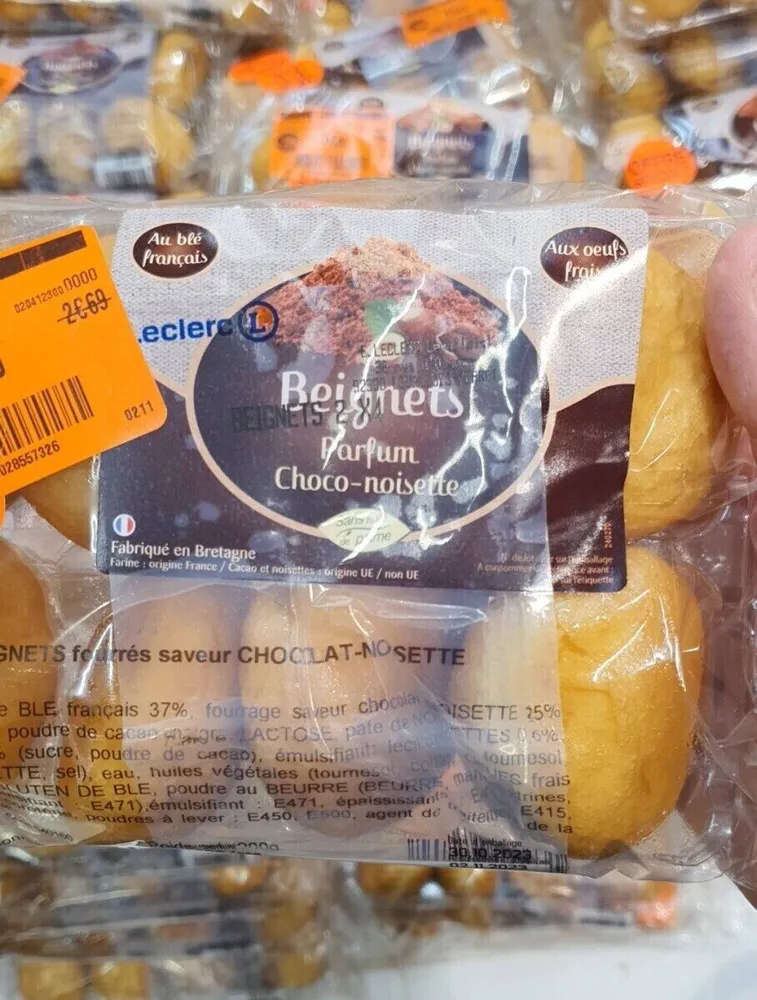 Mini beignets parfum choco-noisette