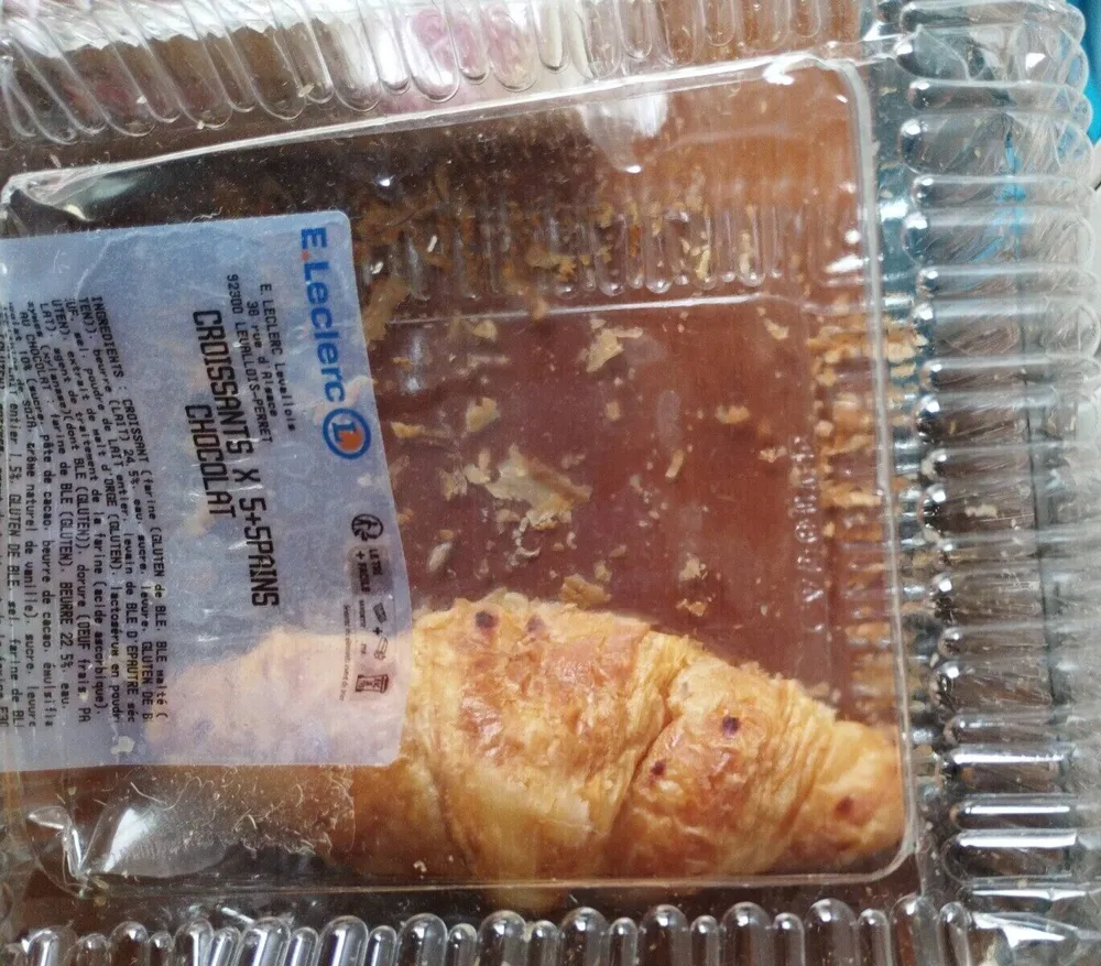 Croissant X5+5Pains Chocolat