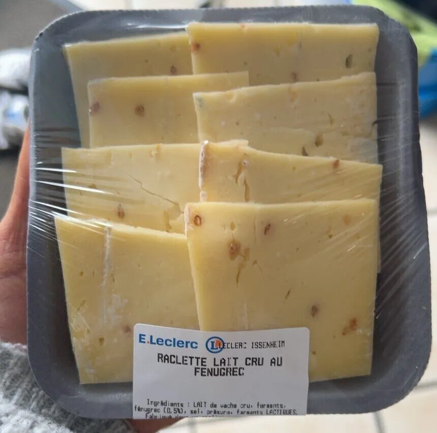 raclette lait cru au fenurec