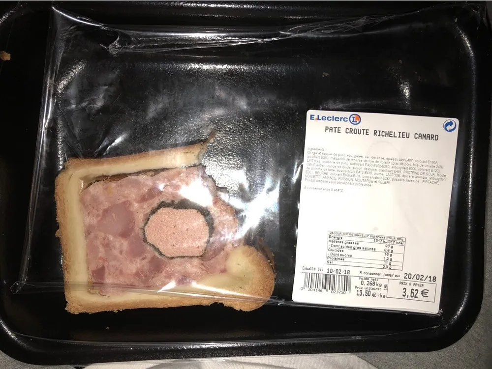 Pate croute richelieu canard