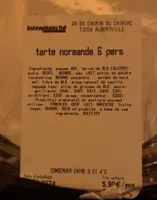 Tarte normande