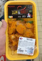 Brochettes de poulet mariné provençale