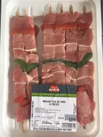Brochettes de porc