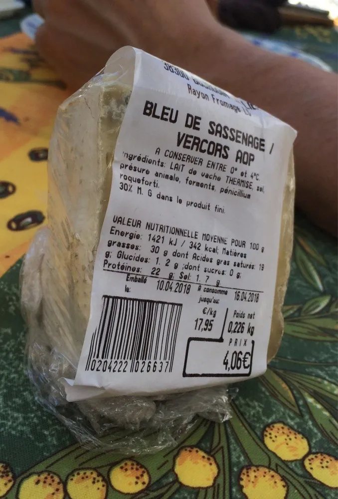 Bleu de sassenage