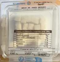Noix de coco séchée