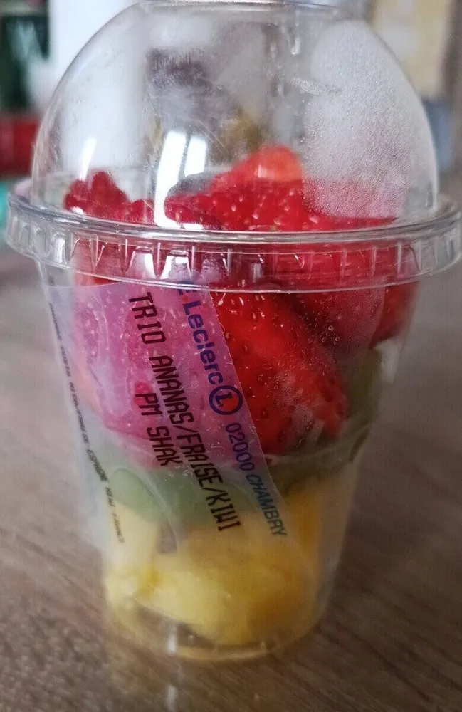 Trio ananas fraise kiwi