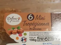 Mini tropezienne praliné
