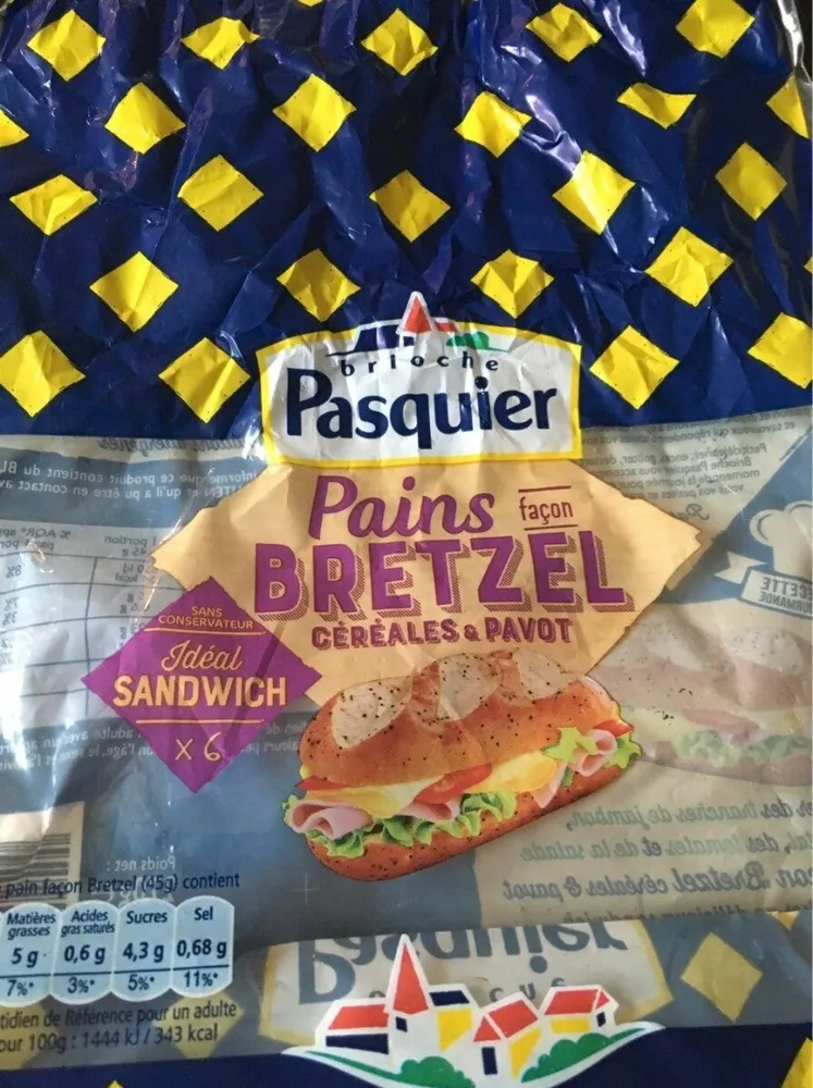 Pains façon Bretzel