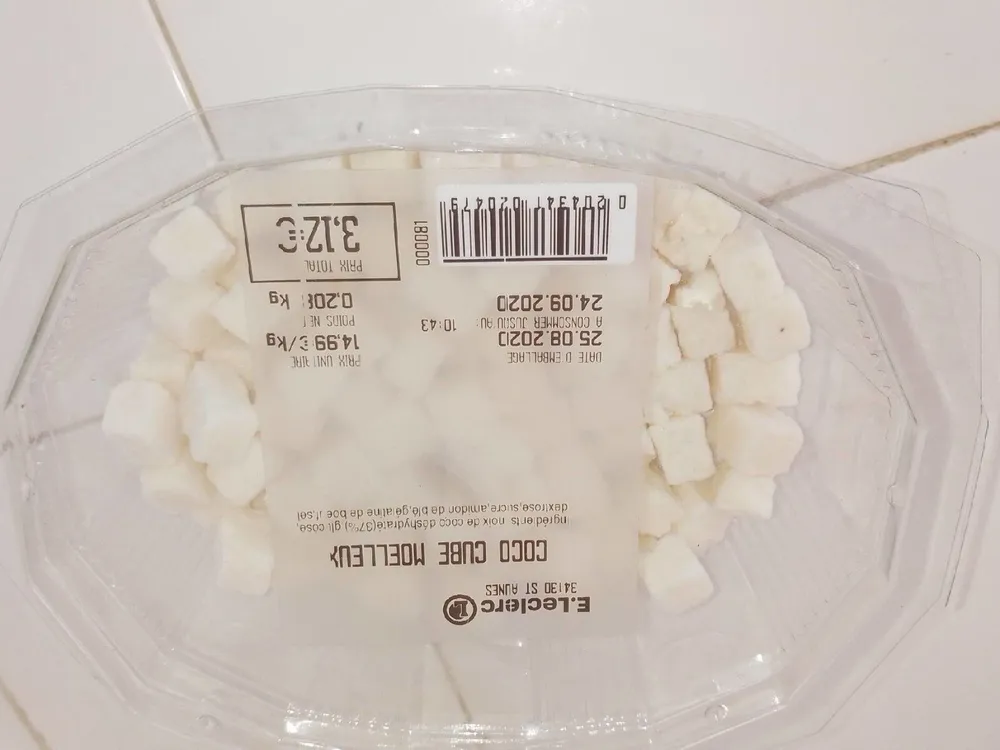 Coco Cube Moelleux