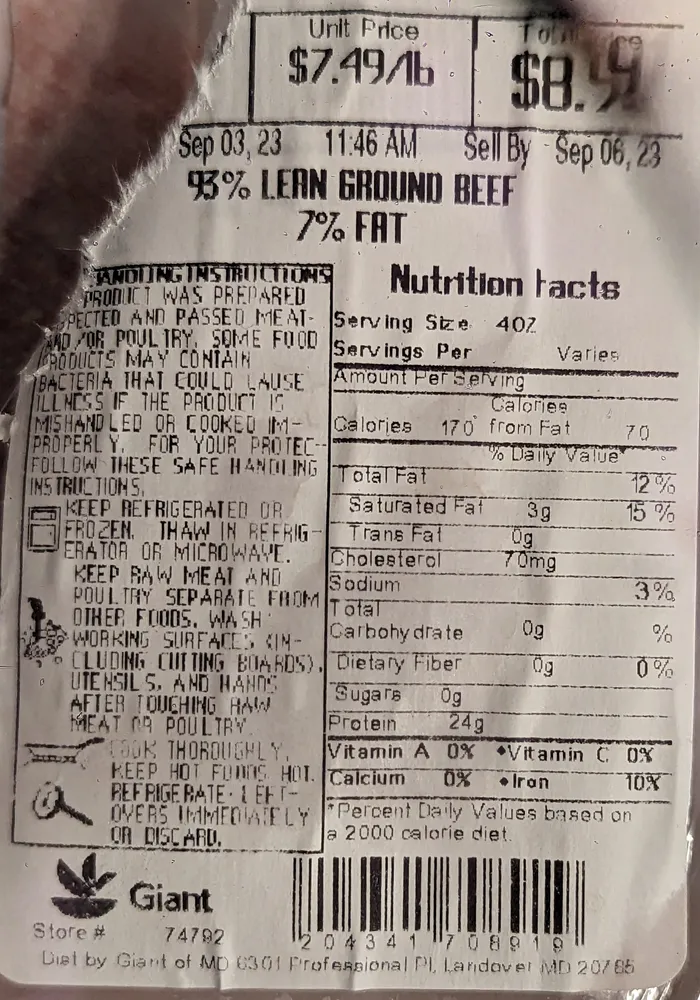 Ground Beef