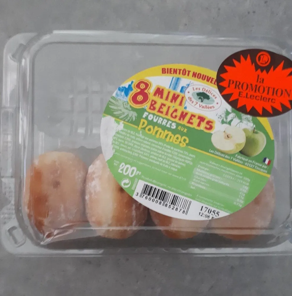 Mini beignet au pomme