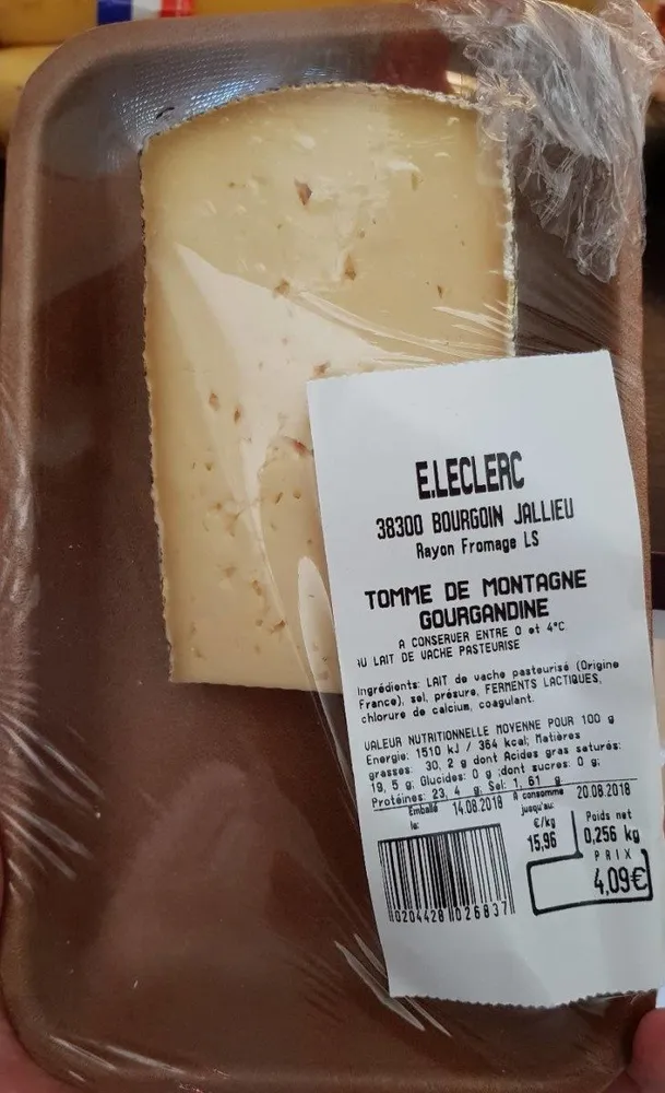 Tomme de montagne gourgandine