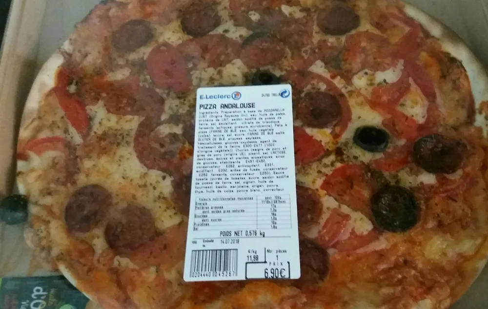 Pizza andalouse