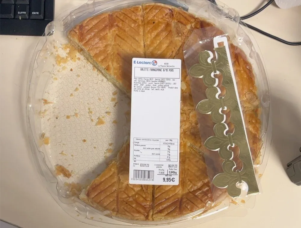 Galette frangipane