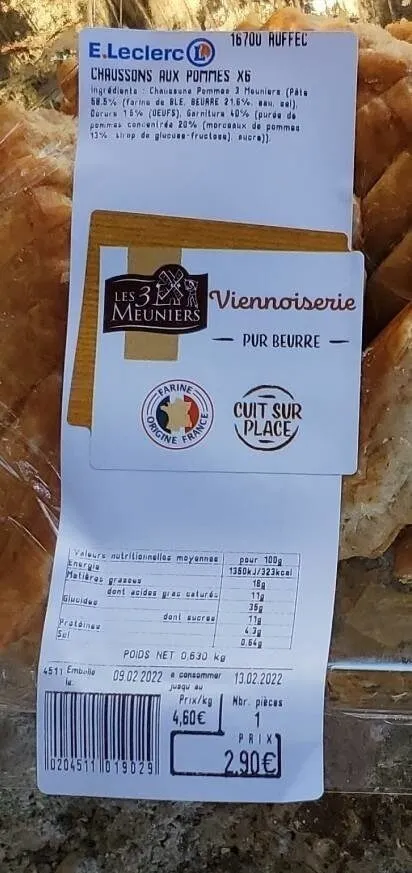 Chaussons aux pommes
