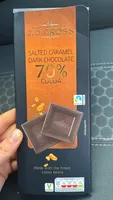 Lidl J.D Gross Salted Caramel Dark Chocolate Bar (70% cocoa)
