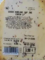 Gouda Holland igp jne cumin lp