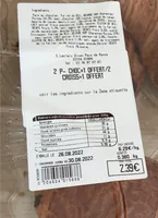 Croissant / pain chocolat